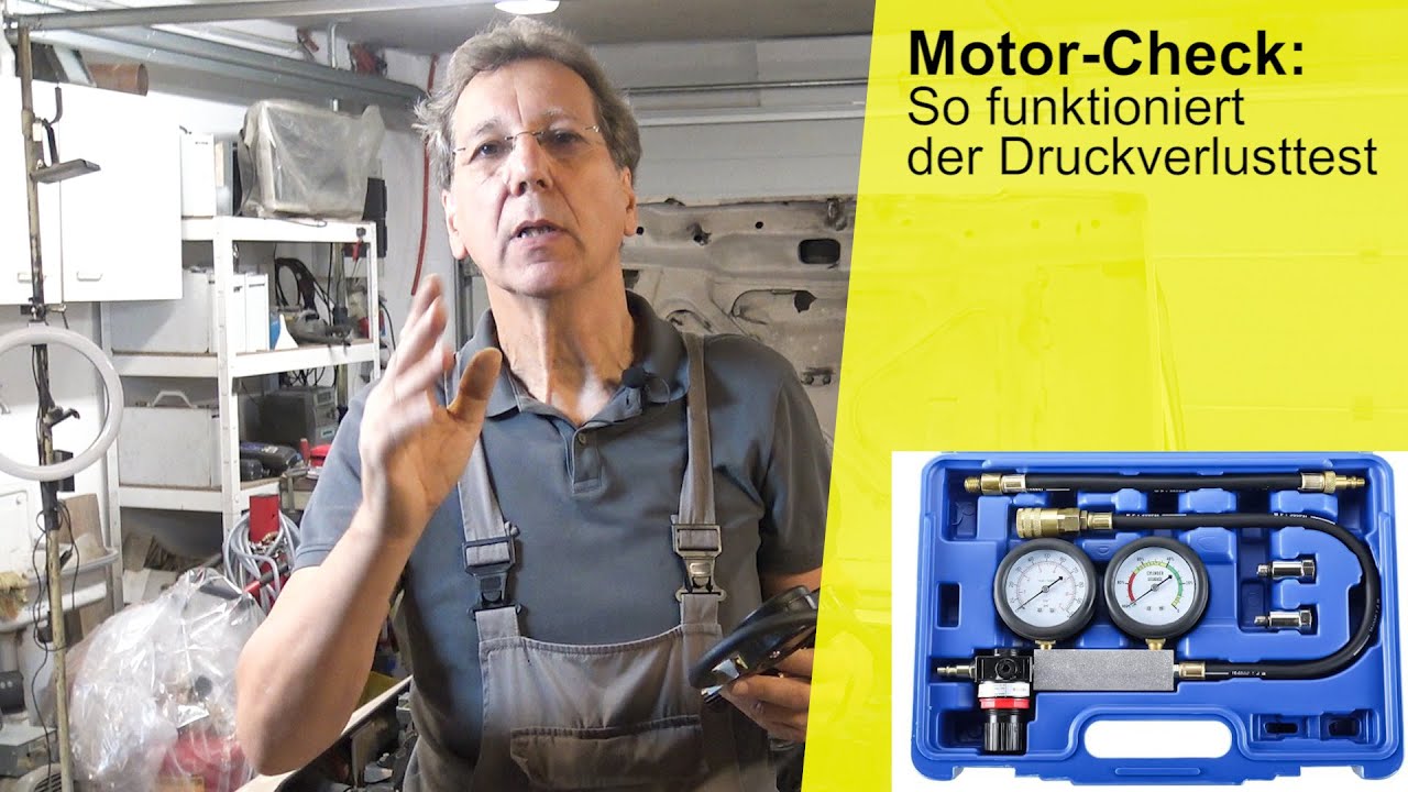 Druckverlusttest: Ist dein Motor noch fit?
