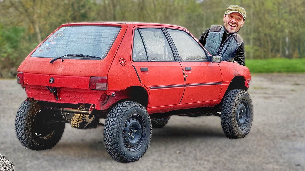 ÉNORME RÉHAUSSE pour la 205 4X4 !