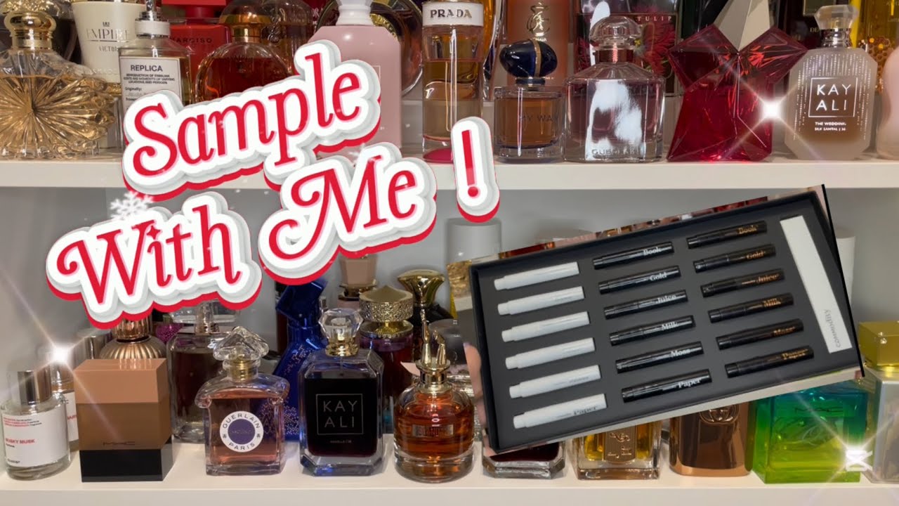 SAMPLE WITH ME ! Commodity Discovery Set  🤍 