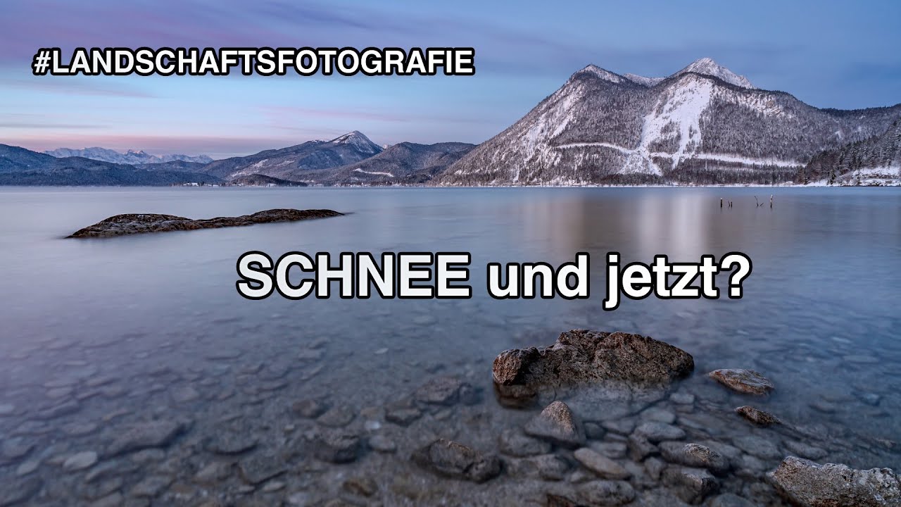 Fotografie im Schnee - Umdenken ist angesagt
