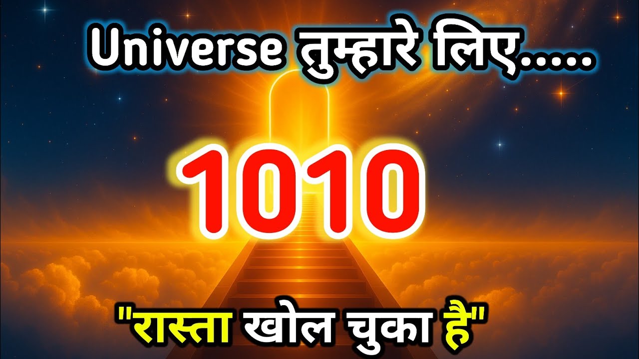 1010 – Universe तुम्हारे लिए रास्ता खोल चुका है 💫 | एक शक्तिशाली Divine संदेश 🌌