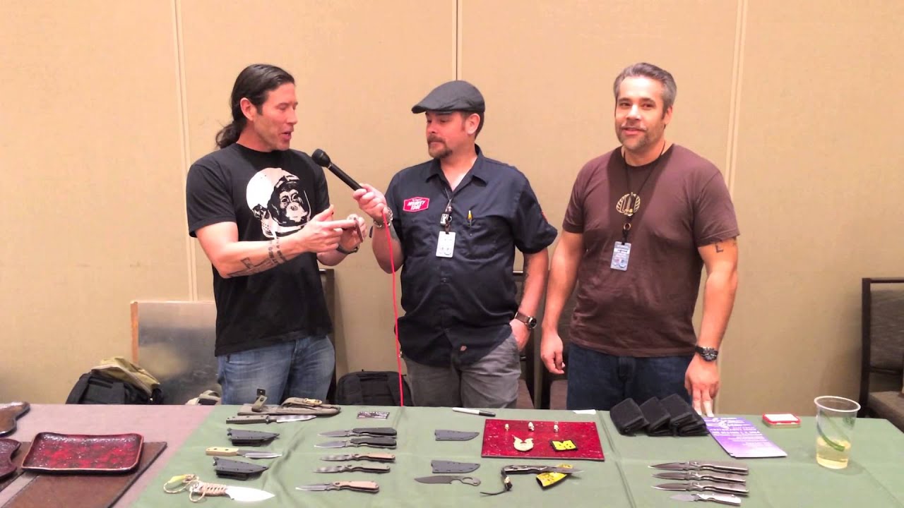 Monkey Edge : Mick Strider + Josh Lee of Strider Knives at NYCKS2013