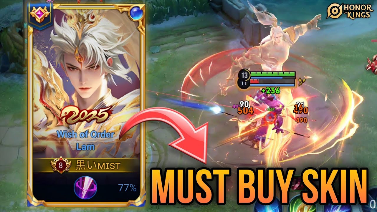 IS THIS BEST SKIN OF LAM? LNY2025 LAM GAMEPLAY | Must buy!! Honor of kings