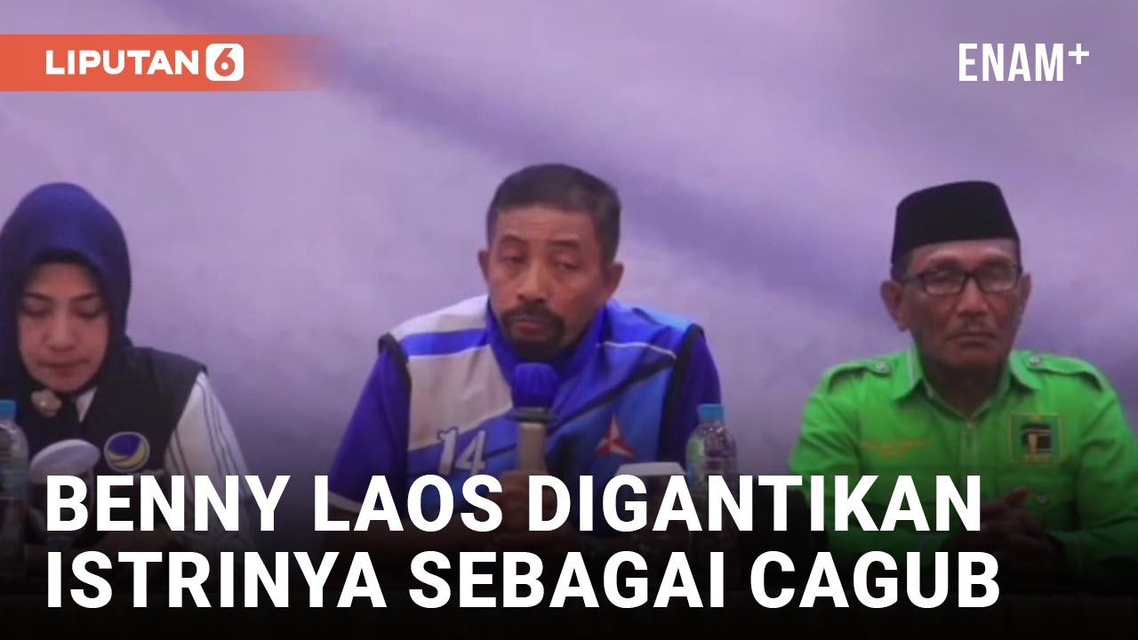 Istri Benny Laos Resmi Jadi Cagub Maluku Utara | Liputan6