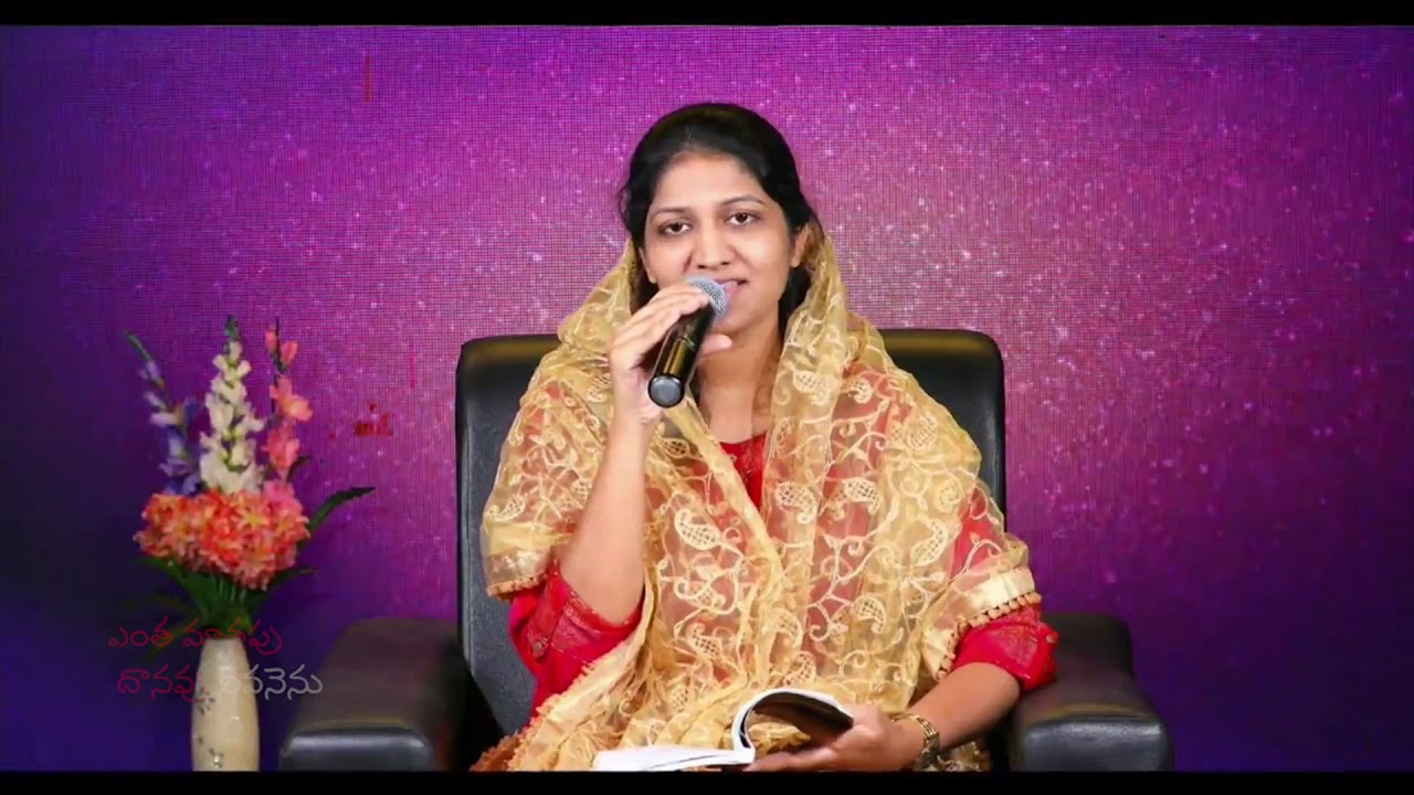 శక్తి చేత కాదనెను|| Telugu Christian Song|| Mrs Blessie Wesly song