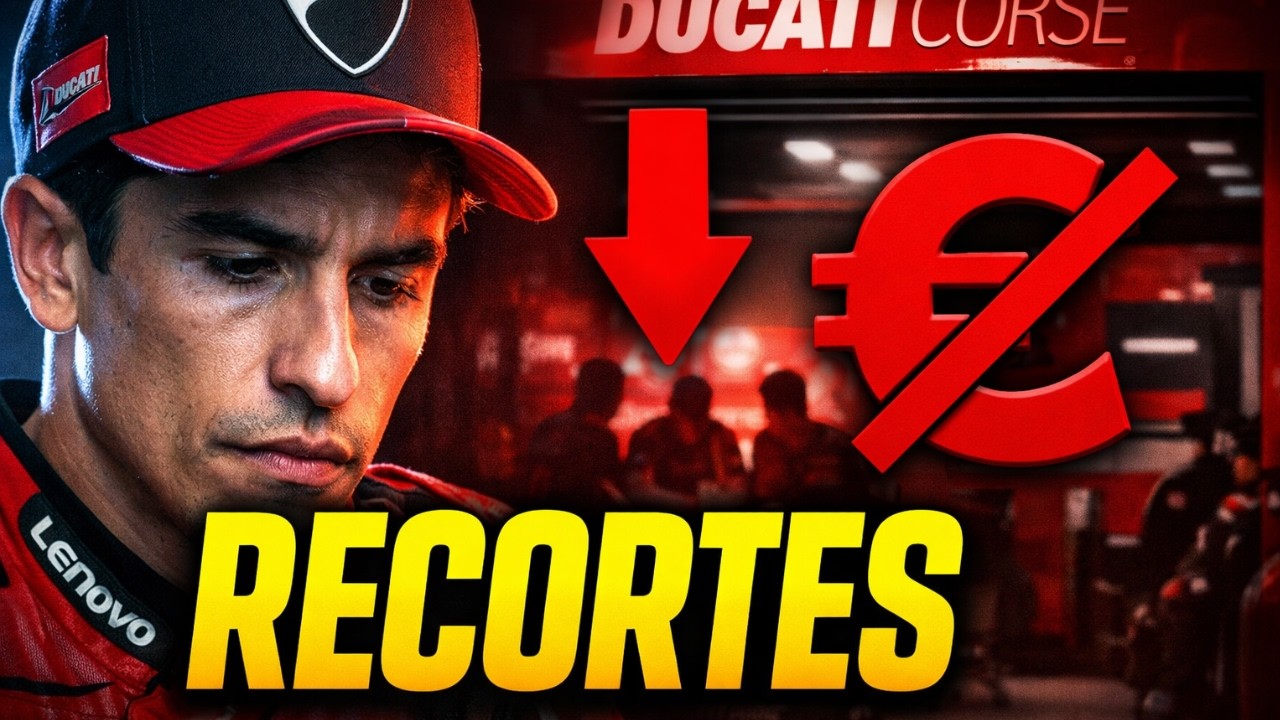 Ducati AJUSTA PRESUPUESTOS Y MÁRQUEZ SALE MAL PARADO