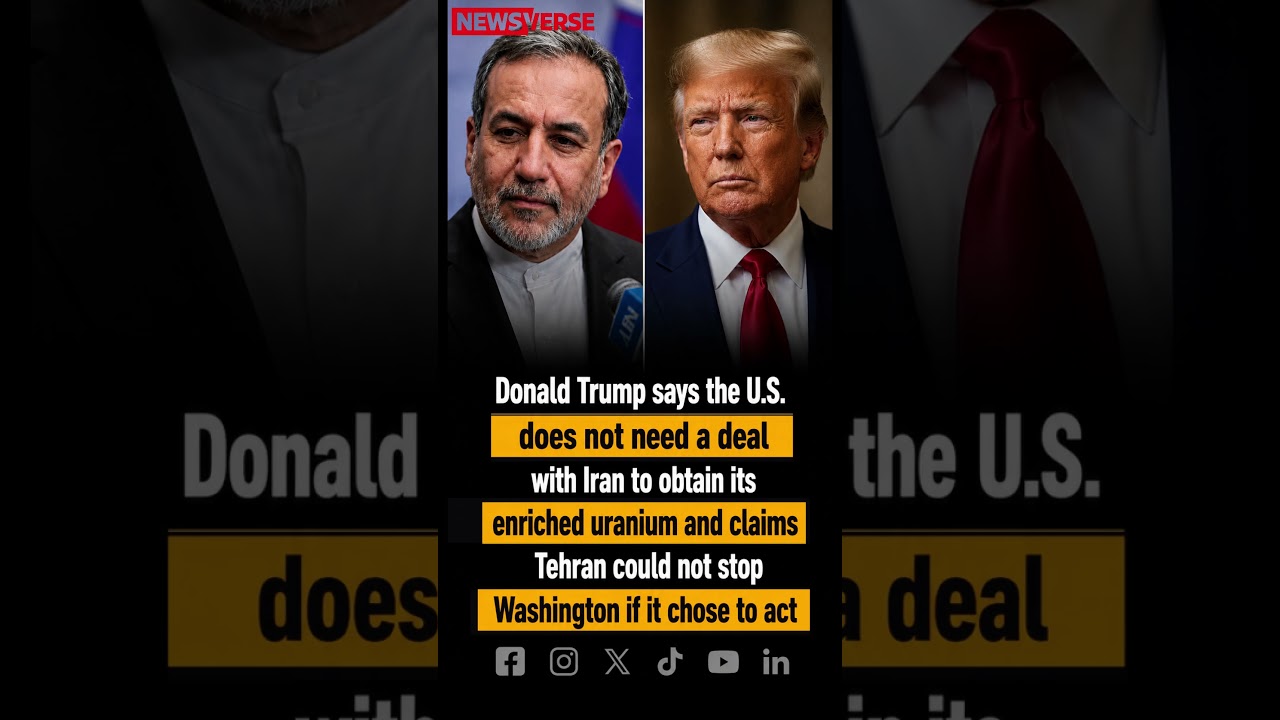 Trump Says U.S. Can Seize Iran&rsquo;s Uranium Without Deal