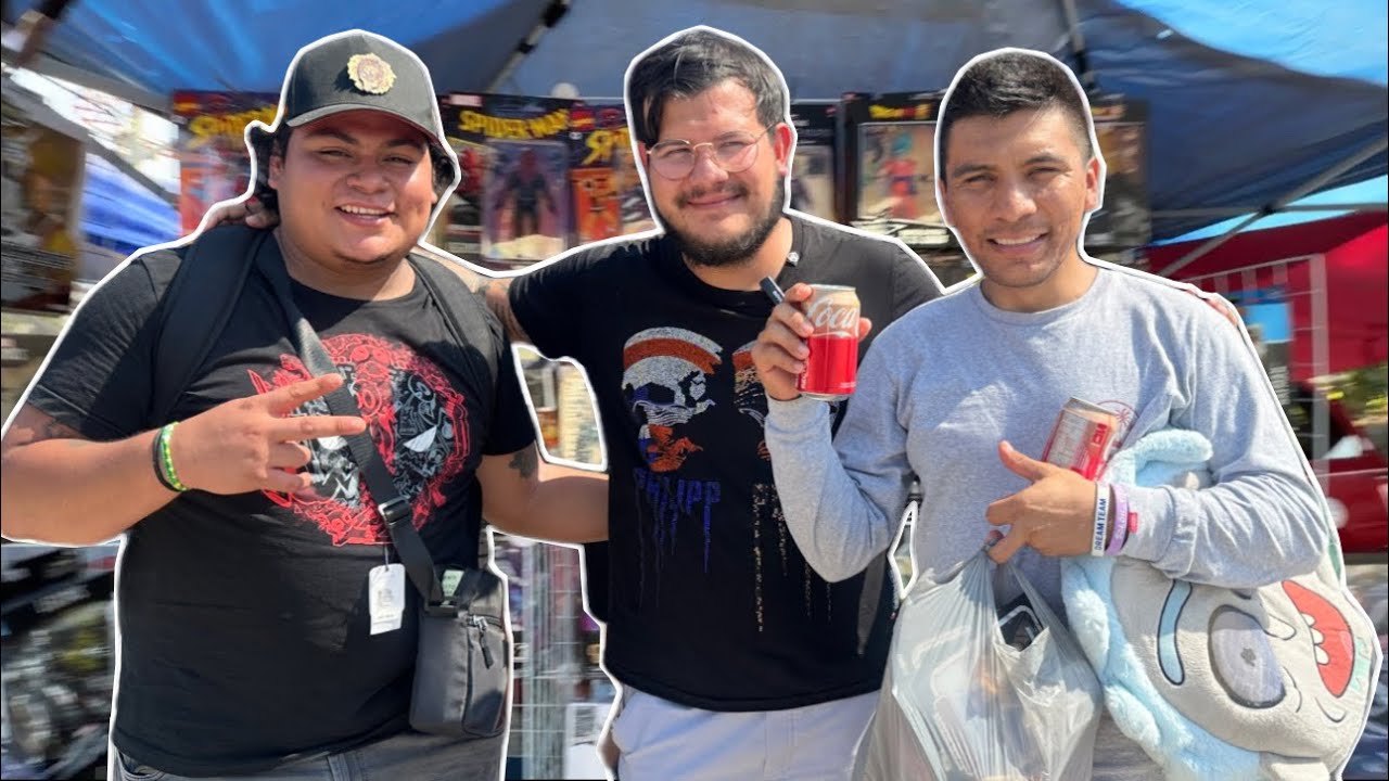 Comprando JUGUETES Con @GATOVlogs y El TÍO MOL En El TIANGUIS