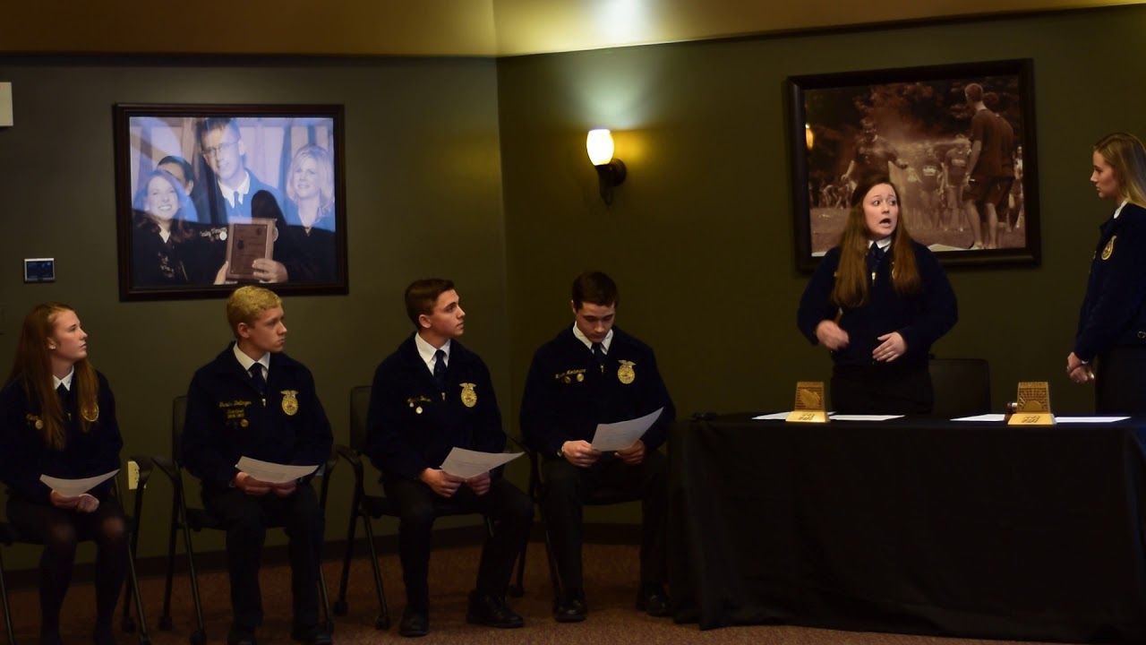 Fairbanks FFA - Parliamentary Procedure Demonstration