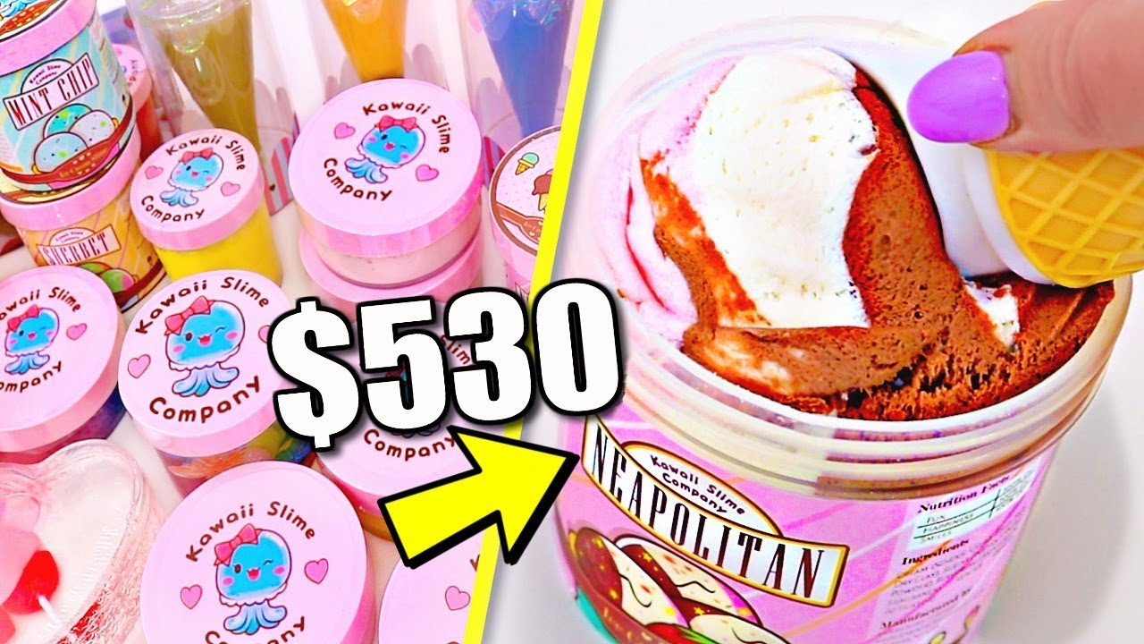 100% Honest Review of MY BIGGEST SLIME PURCHASE EVER! How Many Slimes DID I BUY??