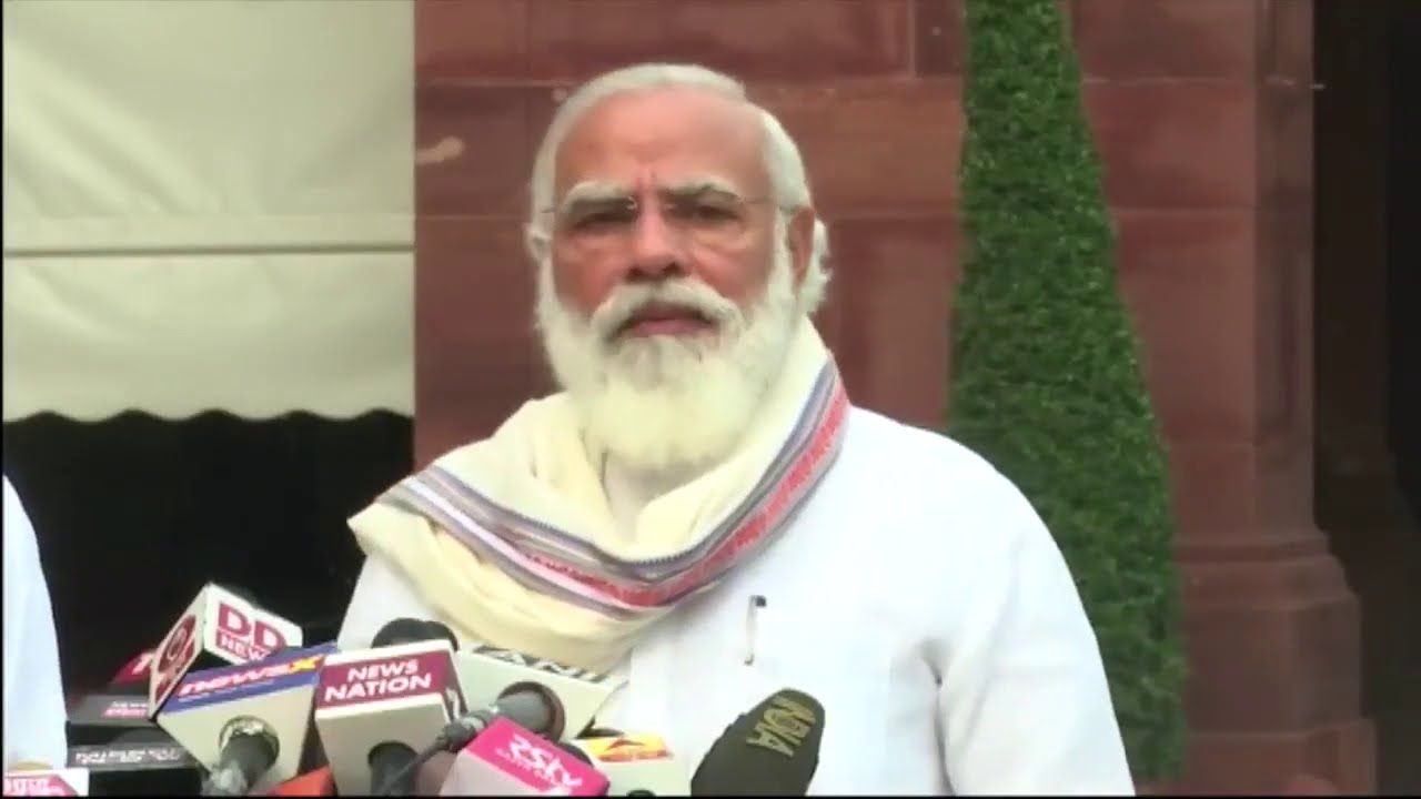 PM Modi seeks parliament's unequivocal support for armed forces