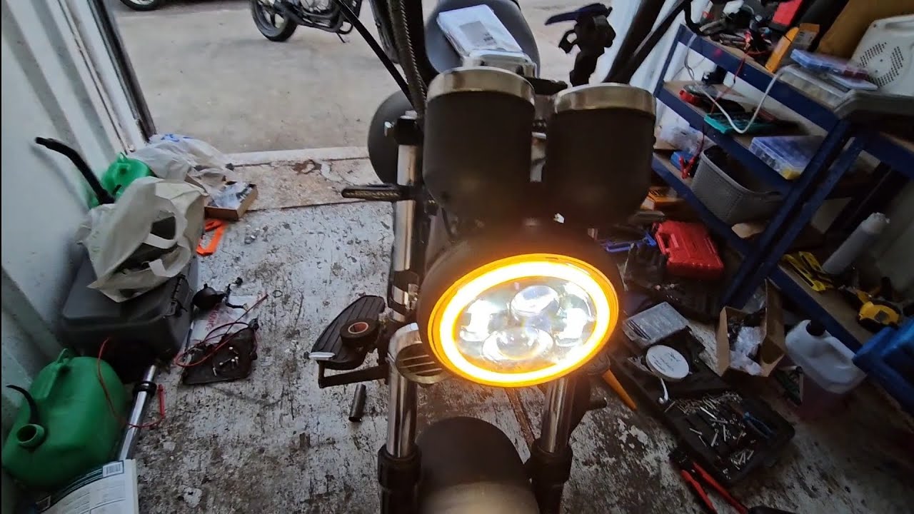 Keeway Superlight 125 part 2, LED conversion