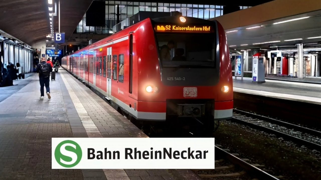 [Sound] Br425 Verschiedene Soundaufnahmen | DB S Bahn Rhein Neckar 