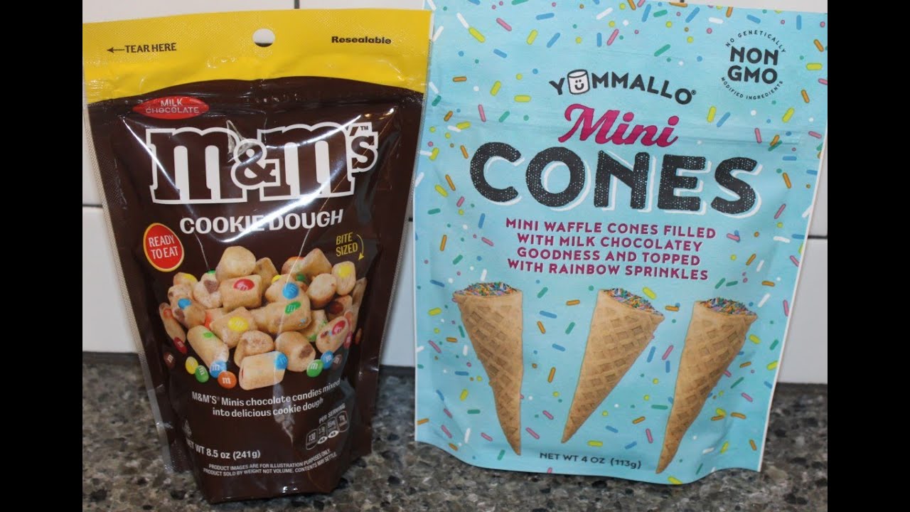 M&M&rsquo;s Cookie Dough and Yummallo Mini Cones Review