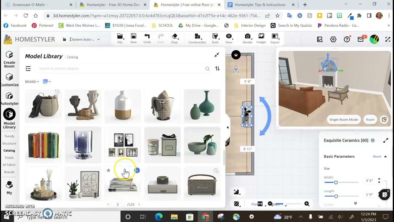 Homestyler Video #3