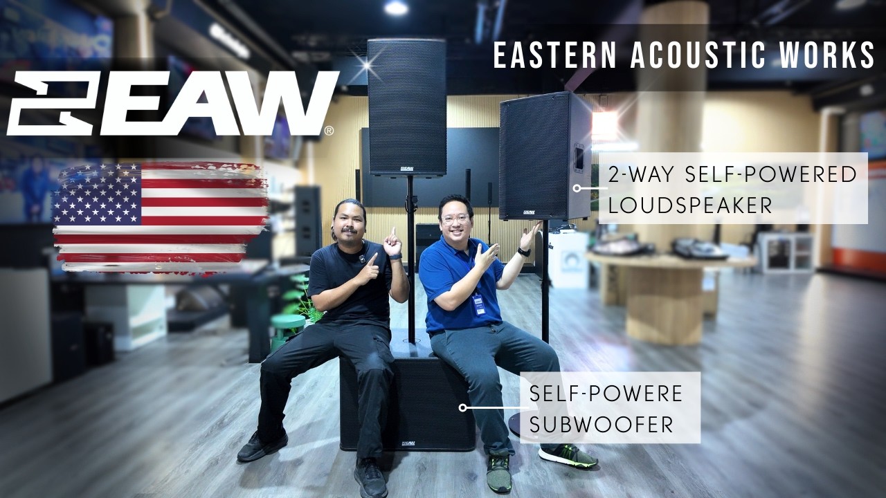EAW [ Eastern Acoustic Works ] LA Series และ RS Series ลำโพง Active มืออาชีพจากอเมริกา 🇺🇸  💯✅
