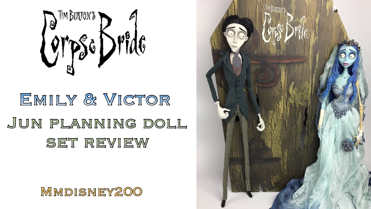 Tim Burton's CORPSE BRIDE: Emily and Victor Jun Planning Coffin Doll Set REVIEW