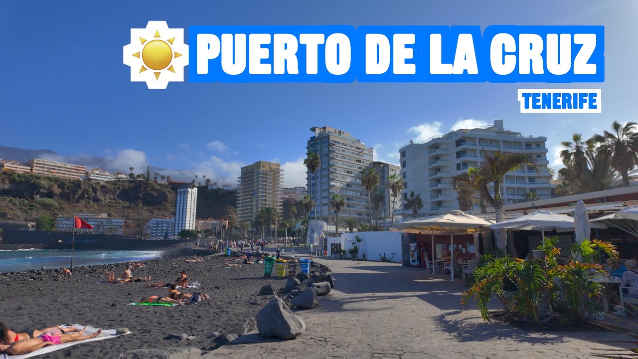 Puerto de la Cruz Tenerife 🇪🇸 Afternoon ☀️