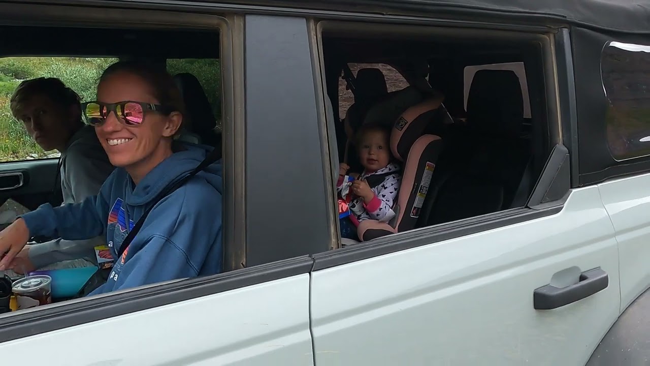 Candice Drives Black Bear Pass, Ouray Colorado. 2022 Ford Bronco Badlands Sasquatch on 37's. Part 1.