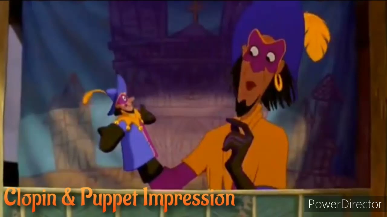Clopin & Puppet (from Hunchback of Notre Dame) Impression