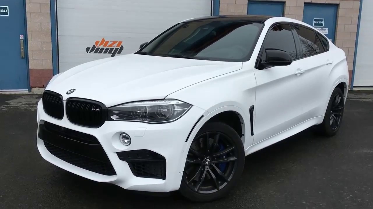 NEW LOOK BMW X6M - car wrap time lapse