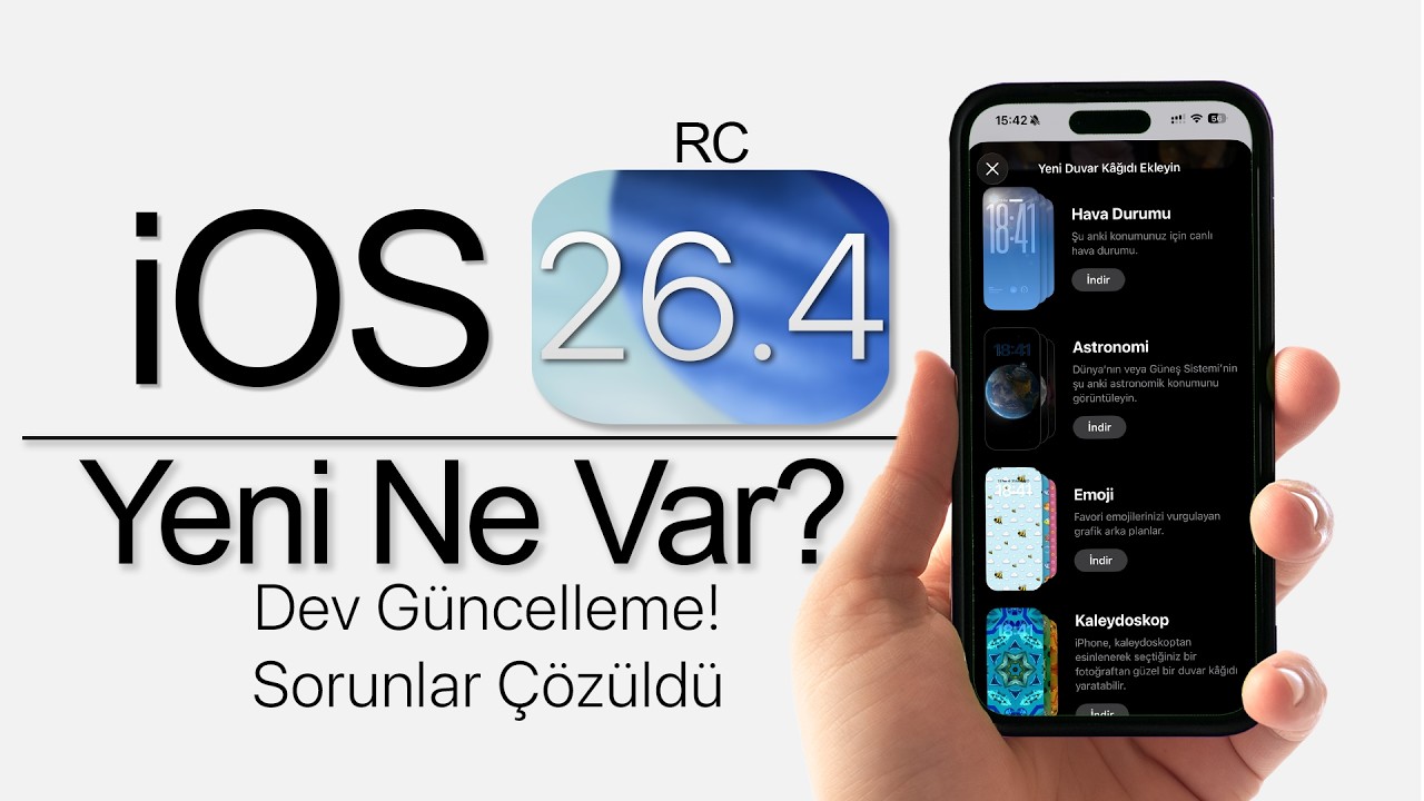 iOS 26.4 RC Çıktı! Tüm Yenilikler