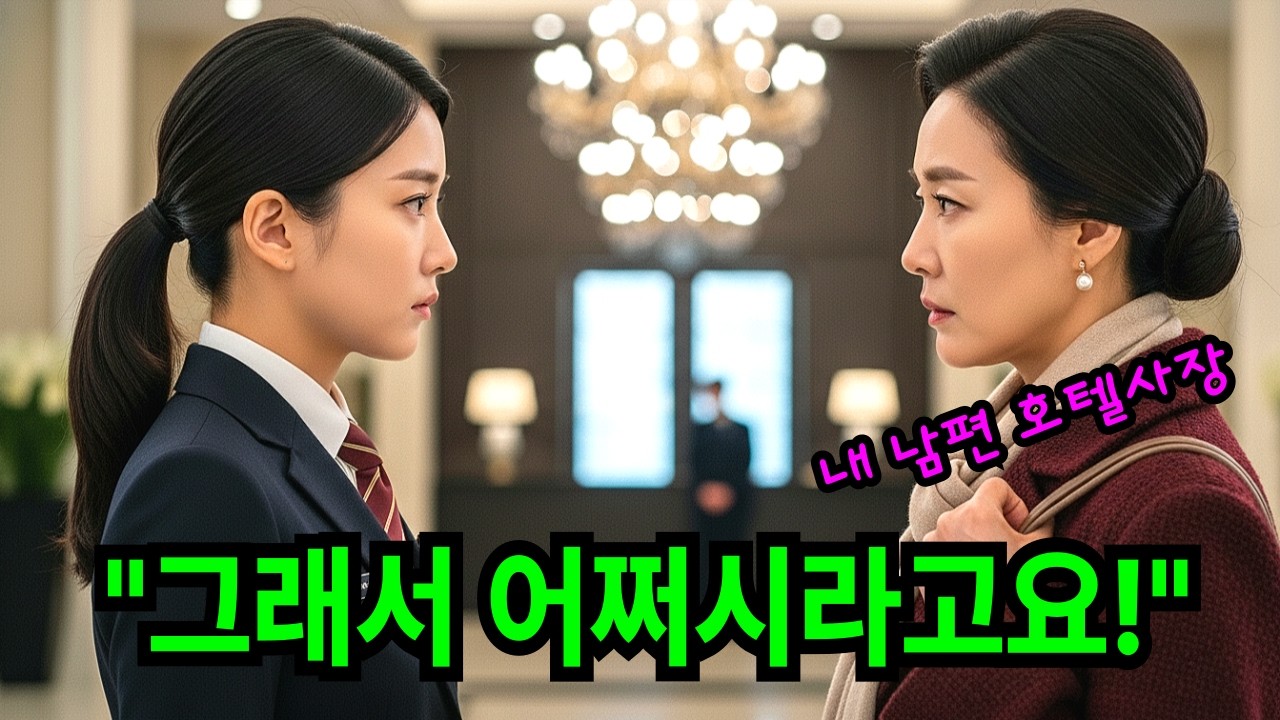 내가 누군줄 알아 이 호텔 회장 사모야!” “그래서요, 어쩌라는 건데요”