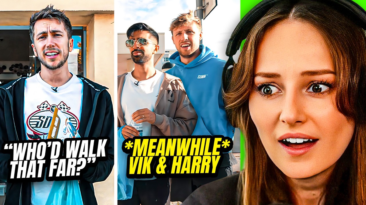 Freya Reacts to SIDEMEN ABANDONED IN EUROPE 2
