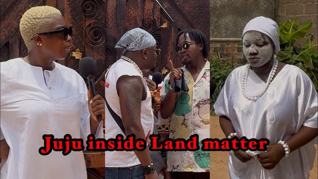 TWO FRIENDS USE JUJU TO FIGHT OVER A LAND BECAUSE OF GOLD -NWANNYI IMIRI SENSE  DANGER ⚠️ AHEAD 