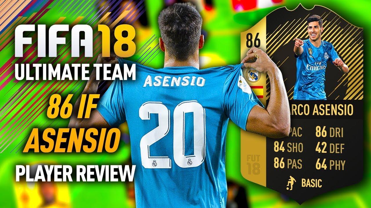 FIFA 18 IF ASENSIO (86) PLAYER REVIEW! FIFA 18 ULTIMATE TEAM!