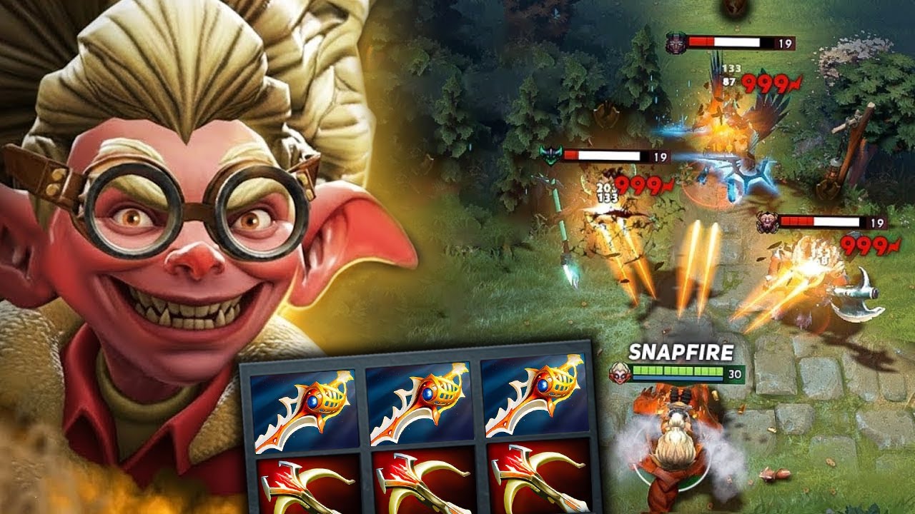 x3 Divine Rapiers + x3 Daedalus Snapfire🔥🔥Insane Damage One shot 38Kills Dota 2