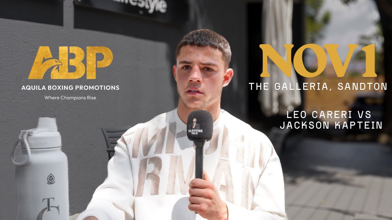Лео Карери: «Я побью Каптейна, но это будет мастер-класс». Aquila Boxing Promotions