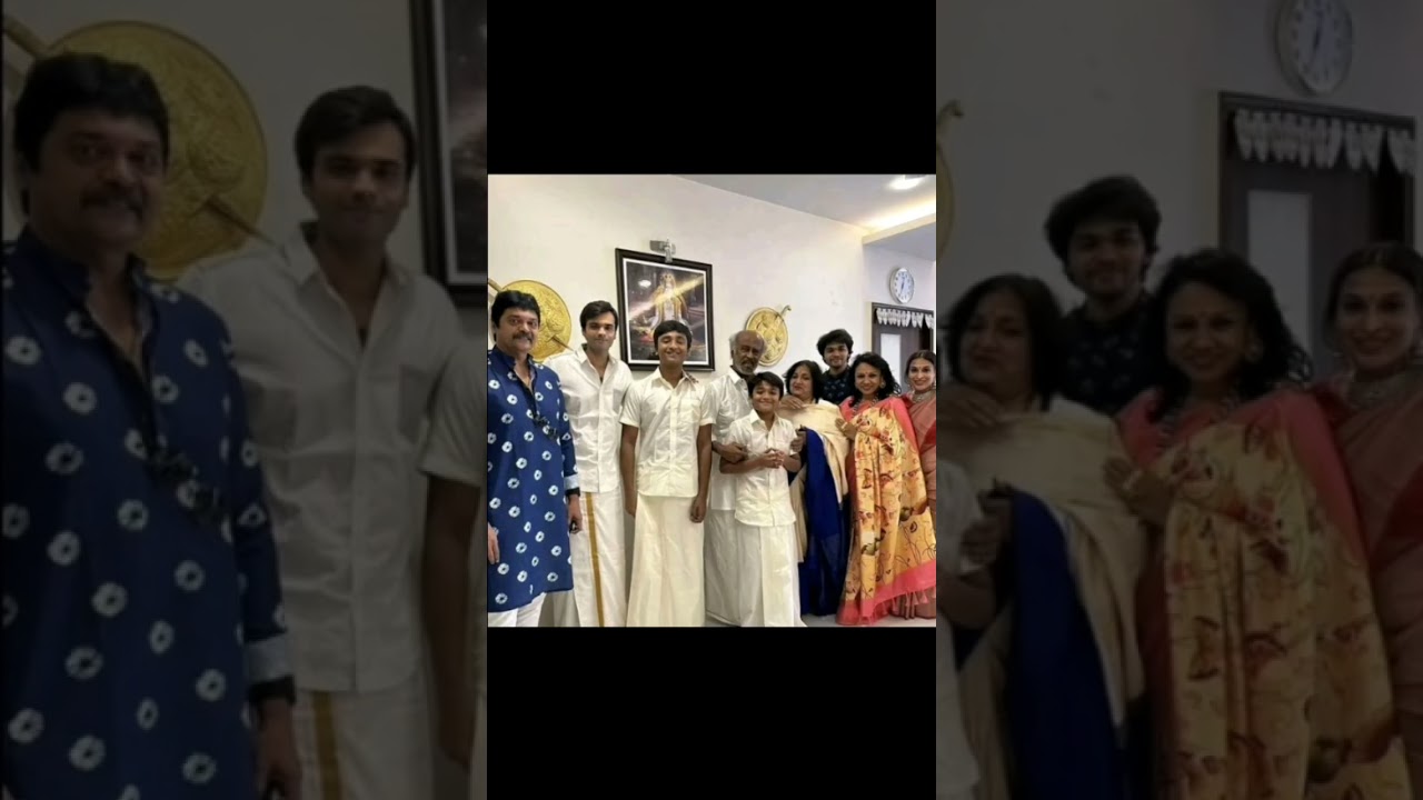 Dhanush family photo collection