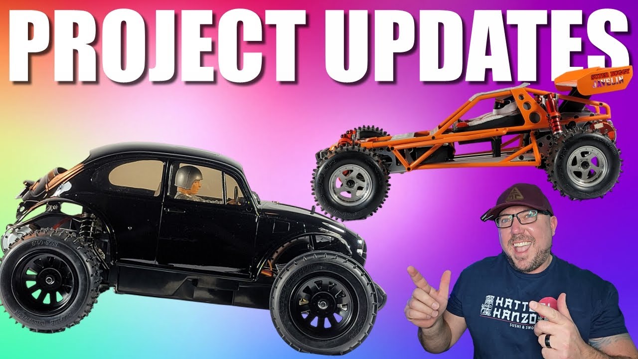 Project Updates: Tamiya Blitzer Beetle is DONE! Kyosho Javelin and more!