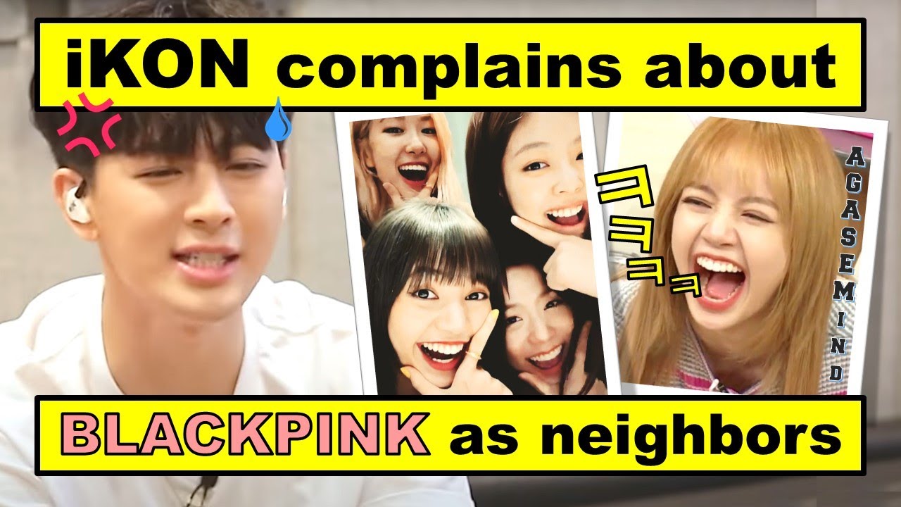 iKON once complained about BLACKPINK being their neighbor, but WHY? || PINKON || YG Family Moment