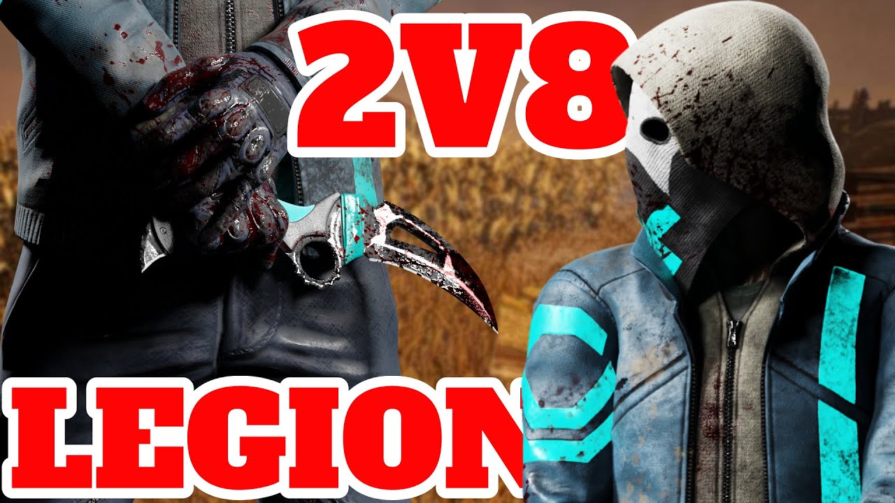 A PERFECT Legion 2v8 Game | DBD 2v8 Event