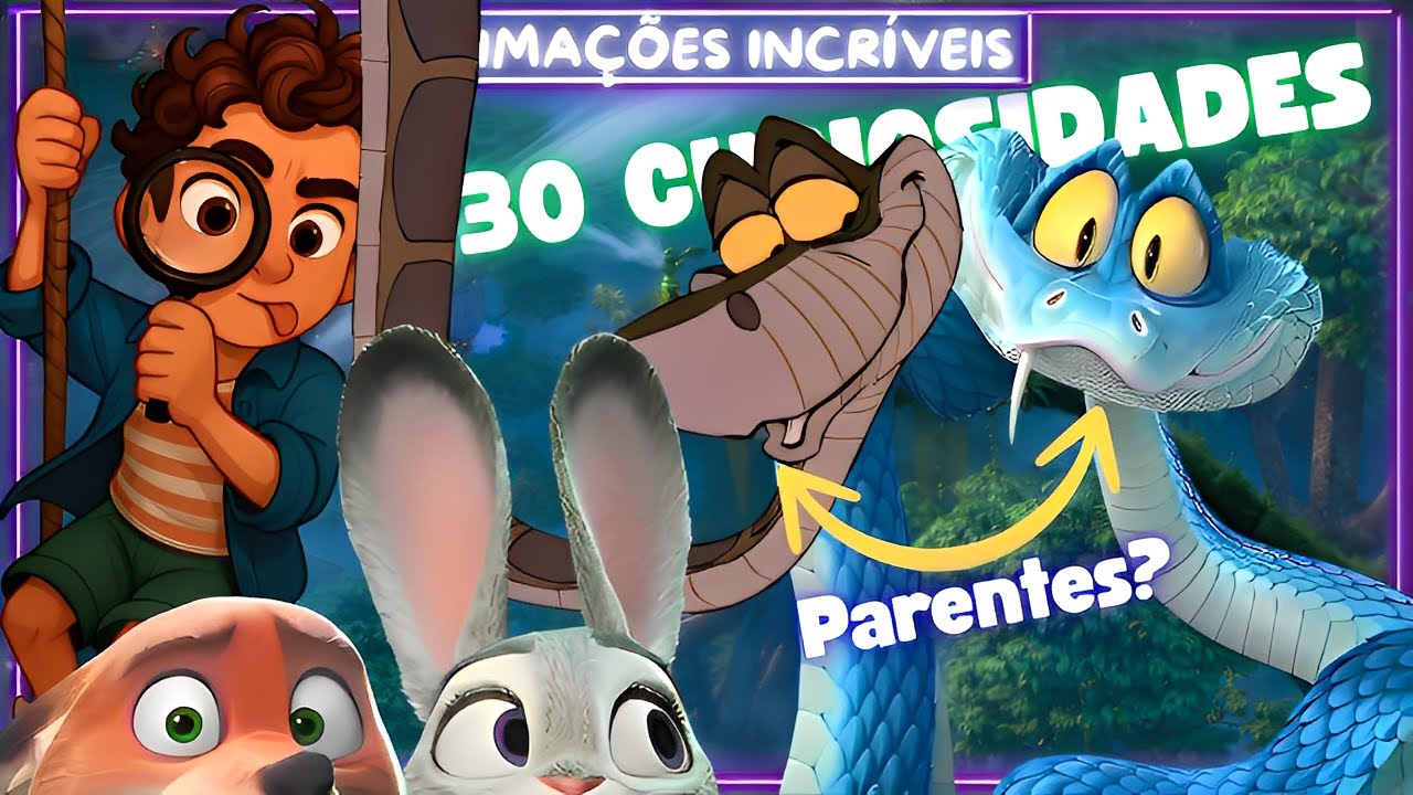 30 CURIOSIDADES, REFERÊNCIAS E EASTER EGGS DE ZOOTOPIA 2 #zootopia2 #disney