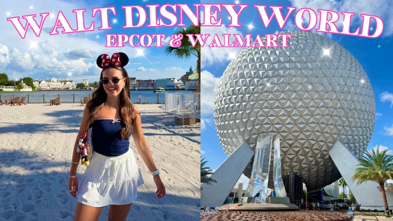 НАШ ПЕРВЫЙ ДЕНЬ В DISNEY WORLD!🇺🇸EPCOT, Walmart, Shiki-Sai и Yacht Club
