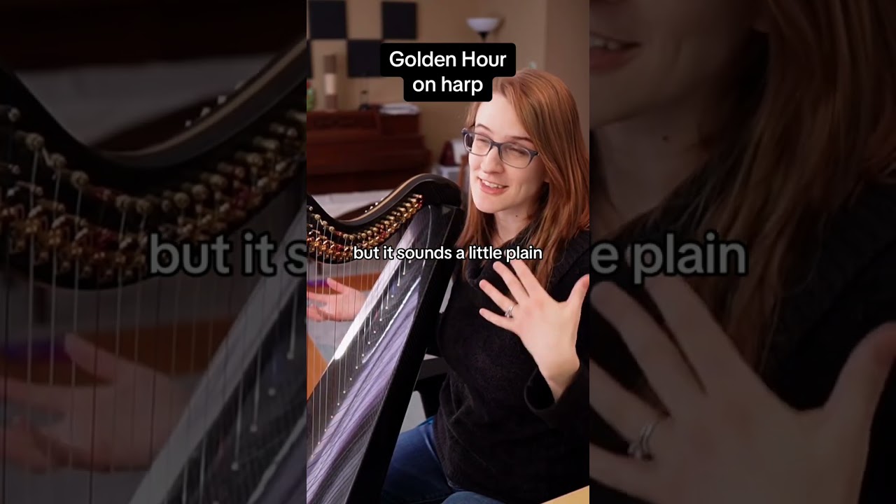 Can Golden Hour be played on lever harp? (pt2)