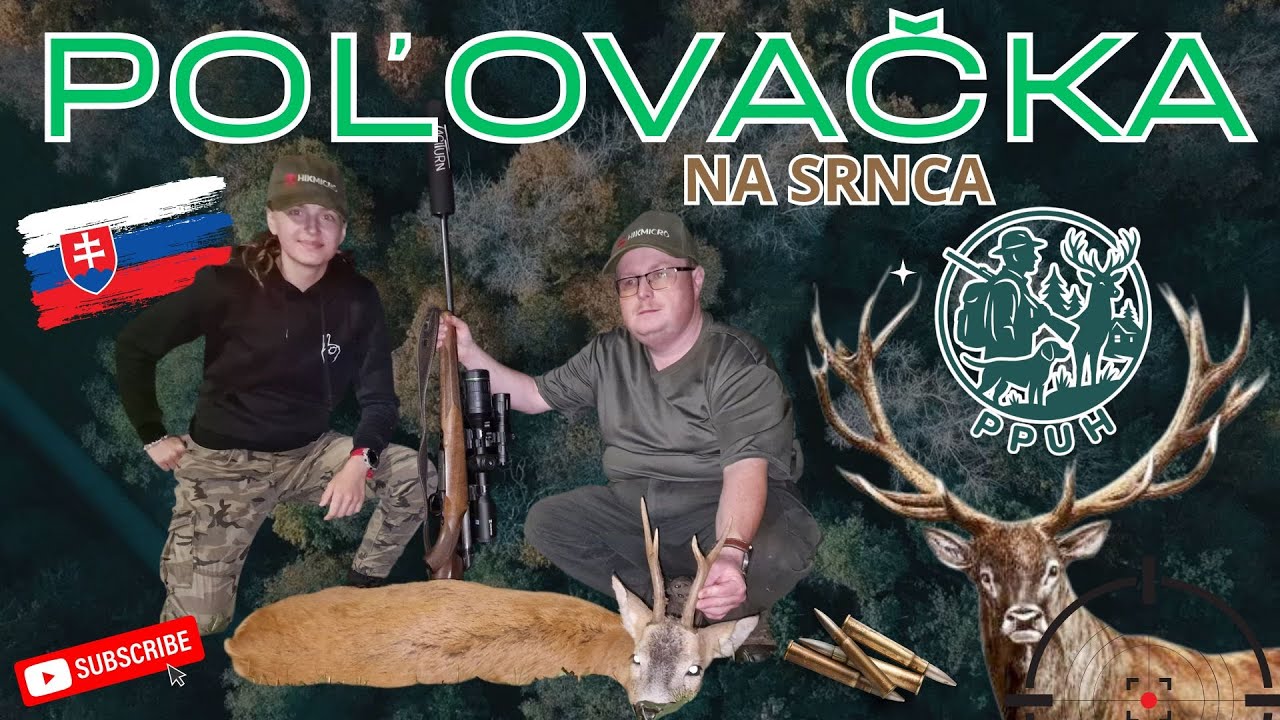 POĽOVAČKA NA SRNCA - DEER HUNTING a predstavenie novej palice a prísvitu LASERLUCHS LA 850-50-PRO-II