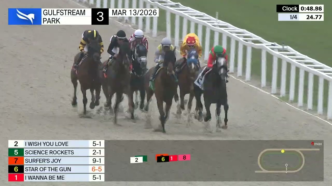 Галфстрим-Парк, 13 марта 2026 г., гонка 3