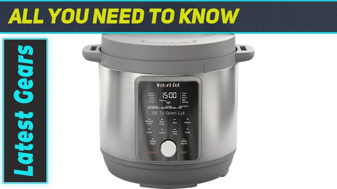 Instant Pot Duo Plus 8-Quart: The Ultimate Multi-Cooker