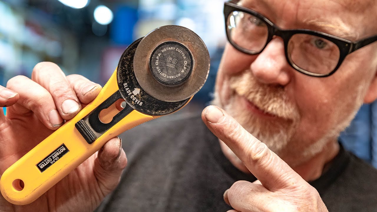 Adam Savage's Favorite Tools: Rotary Cutter!