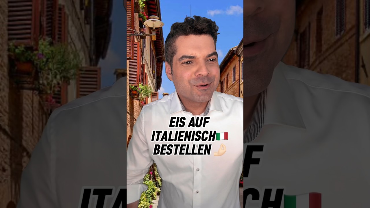 Eis auf italienisch bestellen🇮🇹🤌🏻 #italienisch #italien #italienischlernen #comedy
