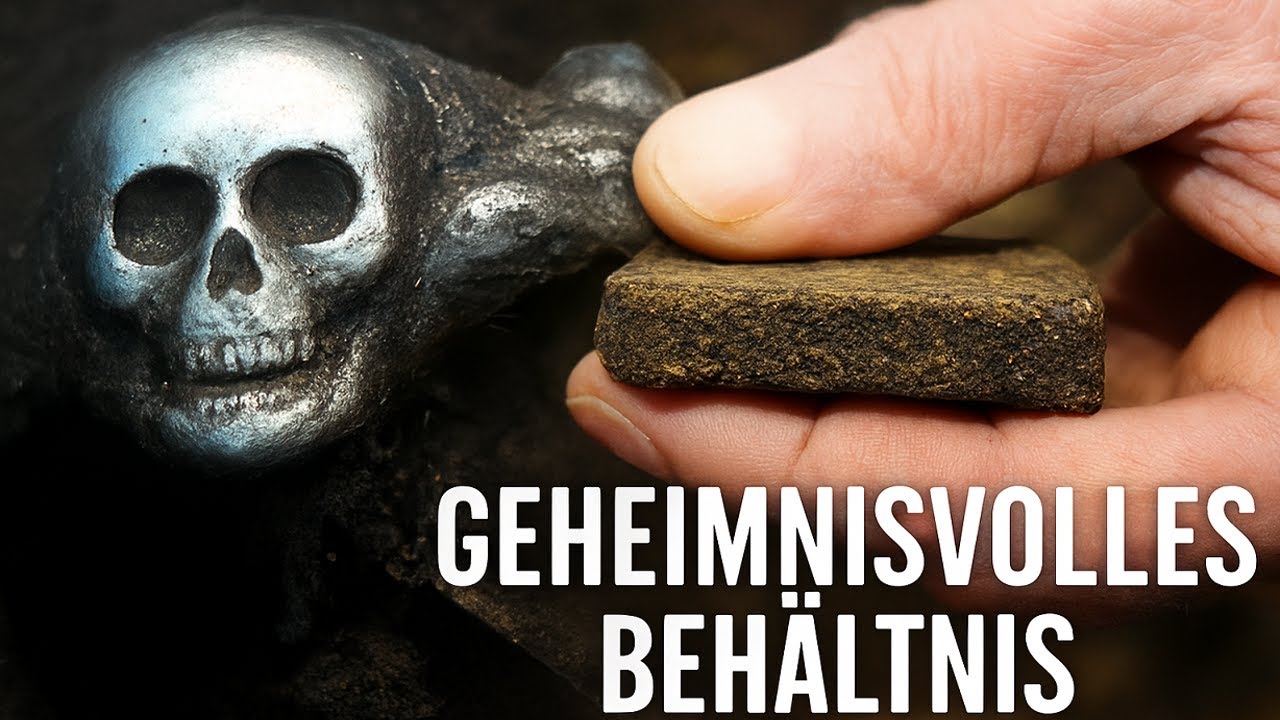 Was war drin? Geheimnisvolles Behältnis + SS-Ring gefunden #sondeln #metaldetecting #treasurehunt