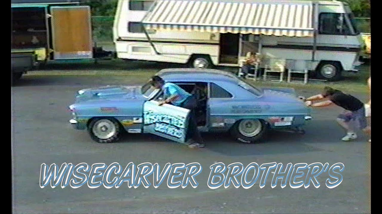 Wisecarver Brother's Chevy II's High Winding Gear Jammers at Piedmont Dragway