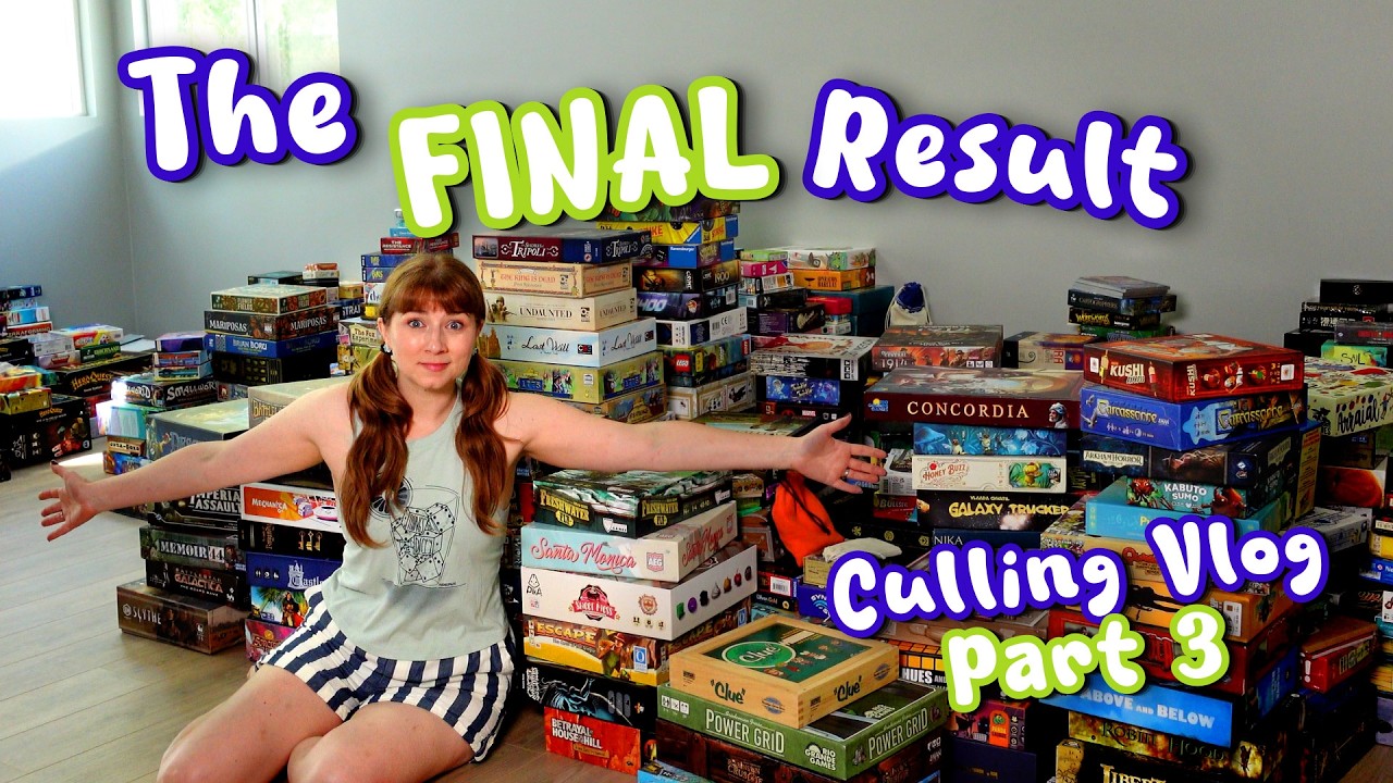 Did I Meet My Goals? - Part 3 of Culling 100 Board Games