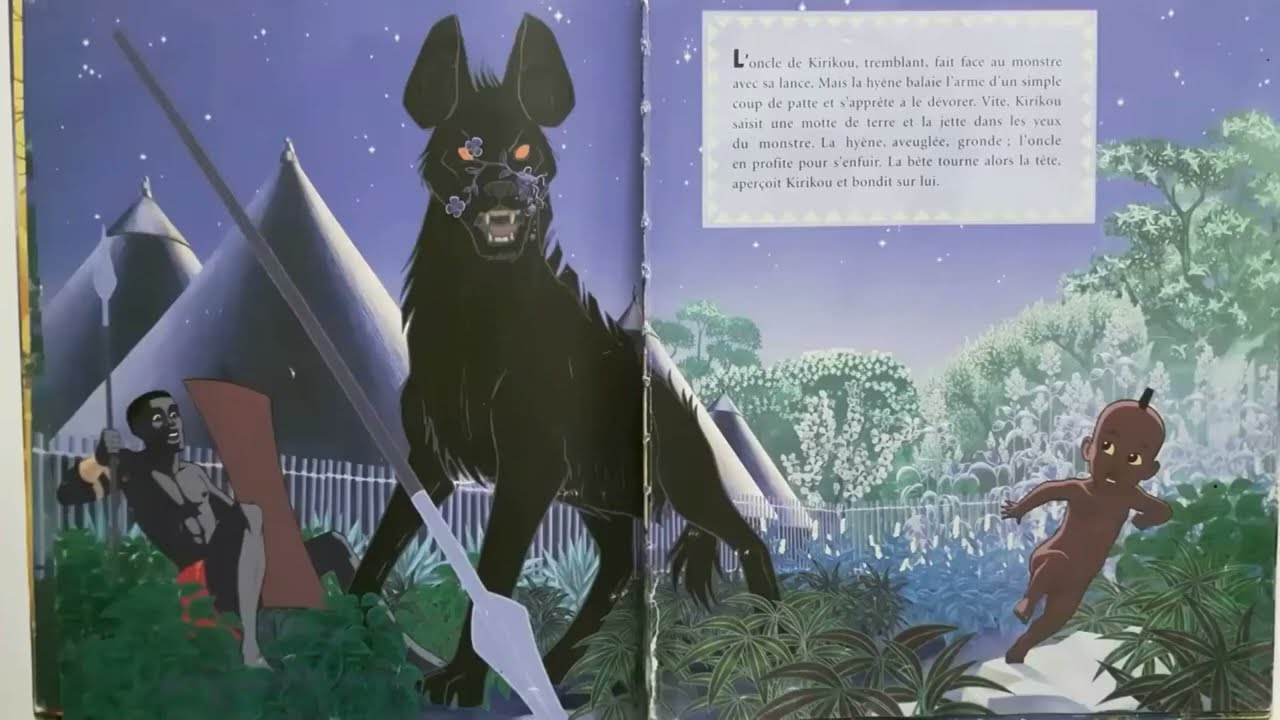 mon histoire à écouter Kirikou et la hyène noire