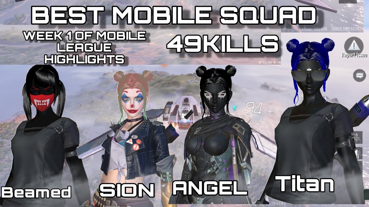 How Demons Dropped 49 Kills in a Mobile Squad Tournament | Cyber Hunter Highlights