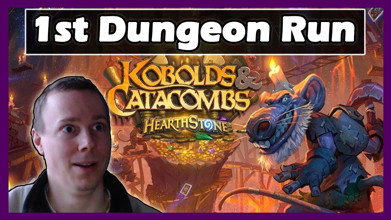 Hearthstone Kobolds & Catacombs | 1st Dungeon Run
